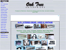 Tablet Screenshot of oaktreevintage.com